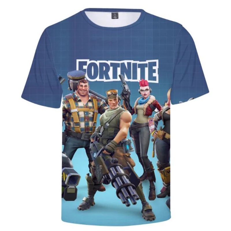 Remera De Manga Corta De Fortnite Battle Royale Para Hombre Y Mujer Estilo Urbano