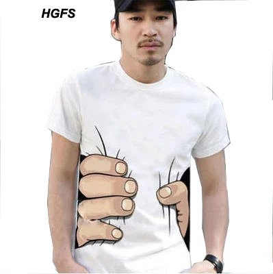 Remeras De Manga Corta Para Hombre Remeras De Verano Con Estampado 3D De Algodón
