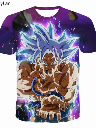 Remera Informal Con Estampado 3D De Dragon Ball Z Dbz Y Goku Para Hombre Y Mujer