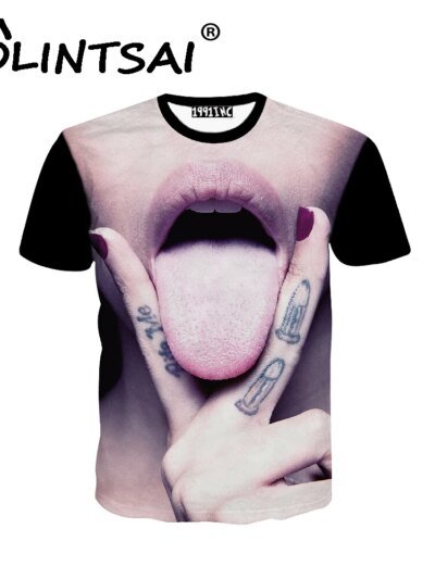 Remeras De Vestir Estilo 3D Transparentes Para Hombre Remeras De Algodón Para Hombre