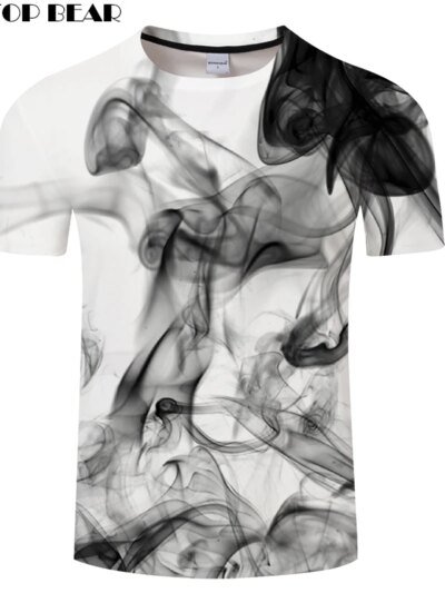 Remera Digital Casual Para Hombre Cuello Redondo Manga Corta Para Mujer Zootop Oso