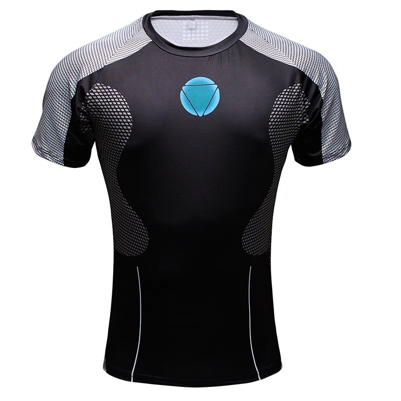 Remeras De Superhéroe Para Hombre Remeras 3D Remeras De Compresión Para Fitness Crossfit Zootop Oso