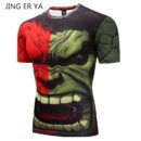 Remeras De Verano Para Hombre Diseño De Superhéroe Hulk Talla 3D Er Ya Jingerya