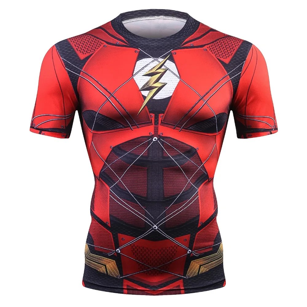 Remeras Ray Fly Para Hombre Poliéster 3D Rojas Informales