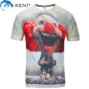 Remera Divertida 3D De Manga Corta Para Hombre Y Mujer Ropa De Calle Rusa