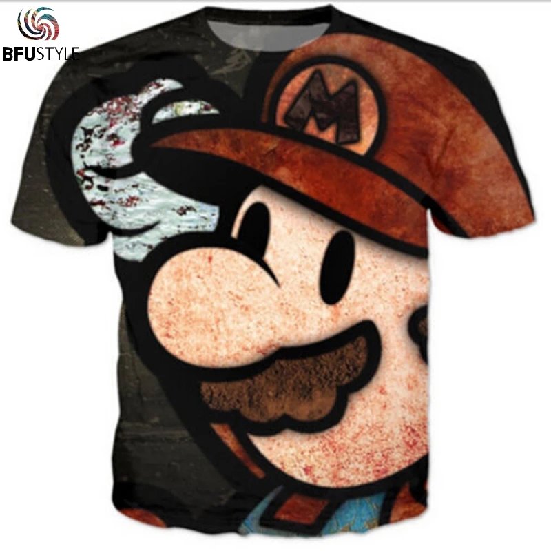 Remera De Manga Corta Para Hombre Cuello Redondo Remeras De Verano Ropa Urbana De Hip Hop Remeras Casuales 3D