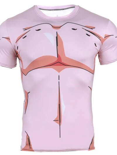 Remera De Manga Corta De Verano Con Estampado De Goku De Dragon Ball Remera 3D De Saiyan