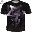 Remera De Verano Con Estampado Geométrico 3D Para Hombre Informal Con Patrón Creativo De Hip Hop Divertida Para Mujer