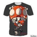 Remeras Estampadas 3D De Super Mario 90 Para Niños Estilo Harajuku 3D