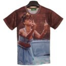 Remera De Manga Corta 3D Con Estampado De Rihanna Para Hombre Y Mujer Verano