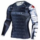 Remera De Superhéroe De Soldado De Invierno Con Animación 3D De Bucky Para Hombre