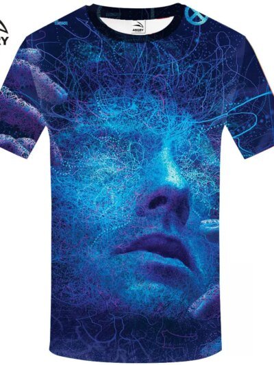 Remeras De Verano Con Estampado 3D De Beware Blusas De Manga Corta