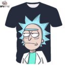 Remera Estampada De Rick Y Morty Para Hombre Y Mujer Estilo Anime Ropa Urbana