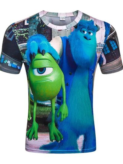 Remeras De Hip Hop Con Estampado De Calaveras Cómicas Y Animación 3D Harajuku De Verano