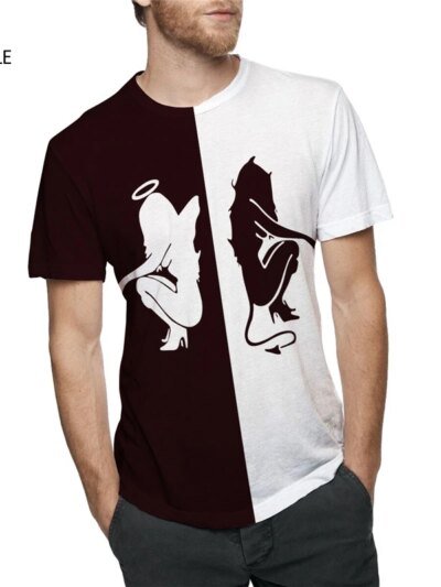 Remeras De Moda Para Hombre Y Mujer Estilo Hip Hop Ropa Urbana Con Gráficos 3D Remeras Casuales De Marca Remeras De Talla Grande