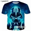 Remeras Casuales Con Estampado 3D De Yoda Y Darth Vader De Star Wars Para Hombre Y Mujer
