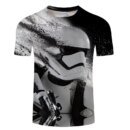 Remera Con Estampado 3D De Oso Harajuku Yoda Darth Vader De Star Wars Para Mujer Y Hombre