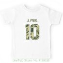 Remera Jake Paul 10 Team Camo Para Niños Tallas Xs Xl Algodón 3D Para Hombre