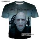 Remera Informal De Manga Corta Para Hombre Y Mujer De Lord Voldemort Strange Things