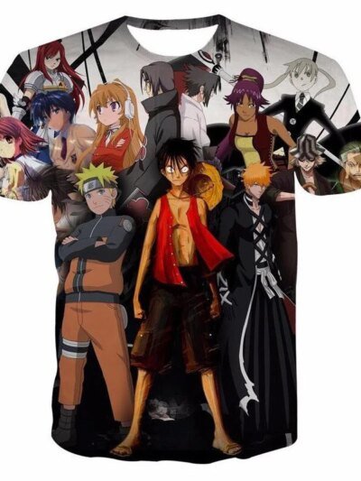 Héroes Naruto: Estampados Clásicos Animados Una Pieza Para Hombre Y Mujer