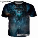 Remeras De Juego De Tronos Estampadas 3D Mujer Hombre Casa Stark