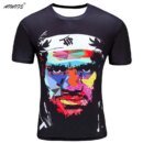 Nueva Talla M 4Xl Europa Y Payaso América Multicolor Casual Para Hombre Suicidio