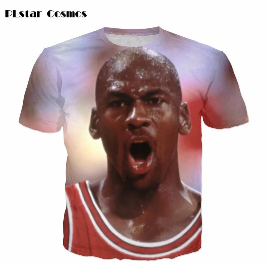 Remera 3D Cosmos Para Mujer Hombre Manga Corta Informal Baloncesto Azul Cielo