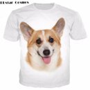 Remera 3D Con Estampado De Perro Cosmos Para Mujer Remera De Hip Hop Para Hombre Niños