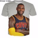 Remera De Verano 3D Cosmos Para Mujer Con Estampado Informal De Lebron James