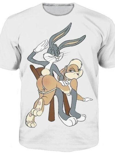 Remera Informal Blanca De Manga Corta De Verano Para Hombre Y Mujer De Cosmos
