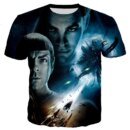 Remera Con Estampado 3D De La Película Star Trek De Cosmos Para Hombre Y Mujer