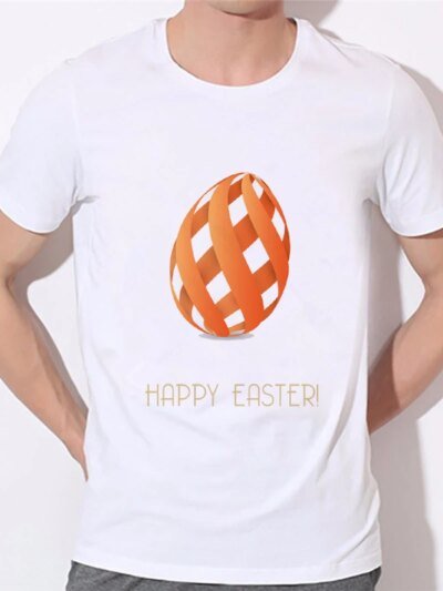 Remera De Manga Corta De Pascua Con Copos De Nieve En 3D Para Niño Talla 66N 7