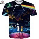 Remera Informal De Manga Corta Para Hombre De And Morty Estilo Hip Hop