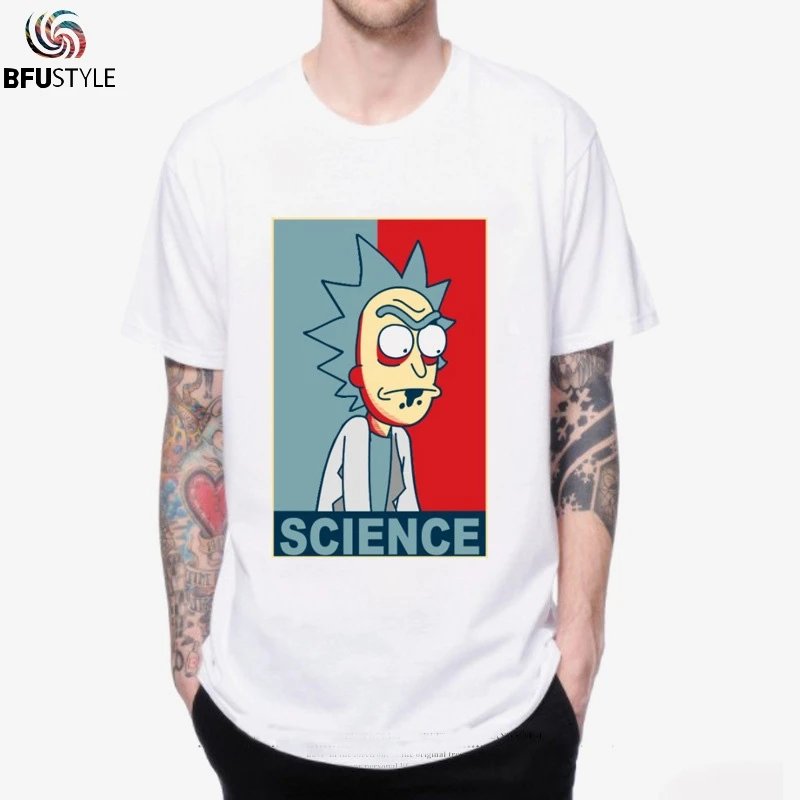 Remera De Moda De And Morty Man Ropa Urbana Hip Hop Gráfica Dibujos Animados Divertidas Remeras Remeras Casuales De Anime En 3D