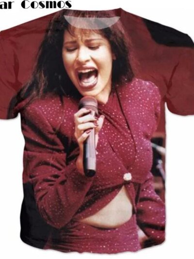 Remeras Casuales De Selena Cosmos Para Mujer Remeras Unisex Con Cabeza En 3D Para Hombre Y Mujer Estilo Harajuku