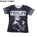 Cosmos Era Hombre Estrella De Rock Hip Hop Tupac 2Pac América Personaje 3D