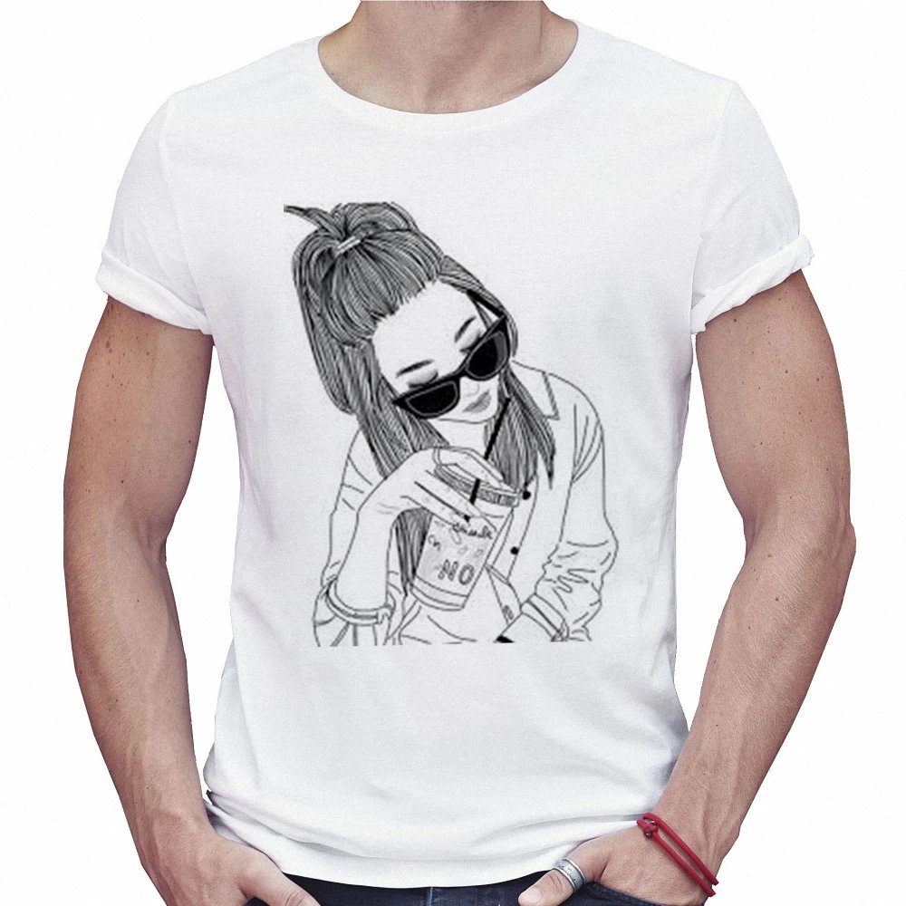Remera De Manga Corta Informal Con Estampado 3D De Hombre Punk Sexy