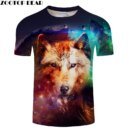 Remeras Con Estampado 3D Para Hombre Y Mujer Cuello Redondo Informales De Manga Corta Zootop Oso