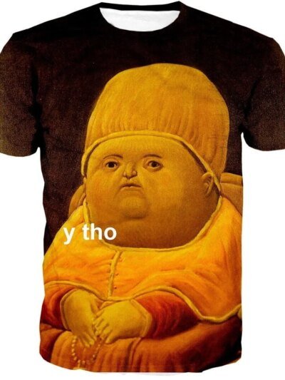 Remera De Manga Corta De Algodón Para Hombre Cuello Redondo Diseño 3D Informal