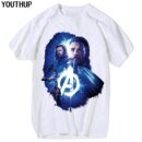 Remera Divertida Con Estampado 3D Del Soldado De Invierno Para Hombre Informal Blanca